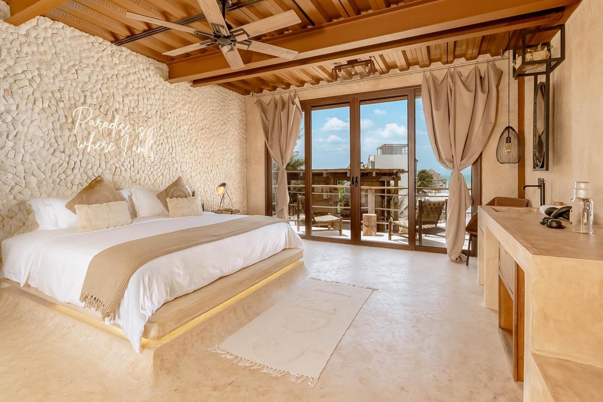 Awa Holbox Hotel Boutique - Beach Front Экстерьер фото