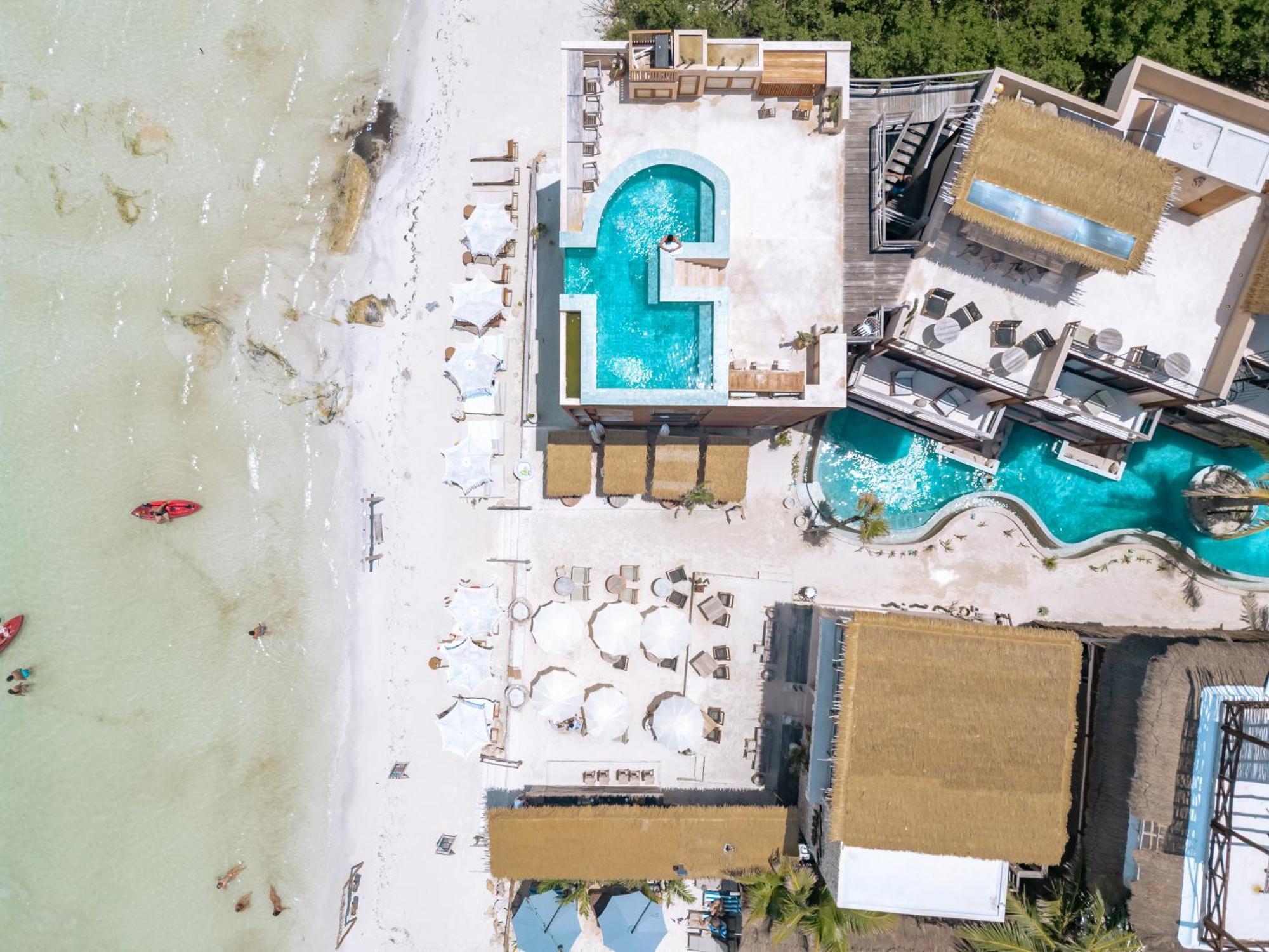 Awa Holbox Hotel Boutique - Beach Front Экстерьер фото