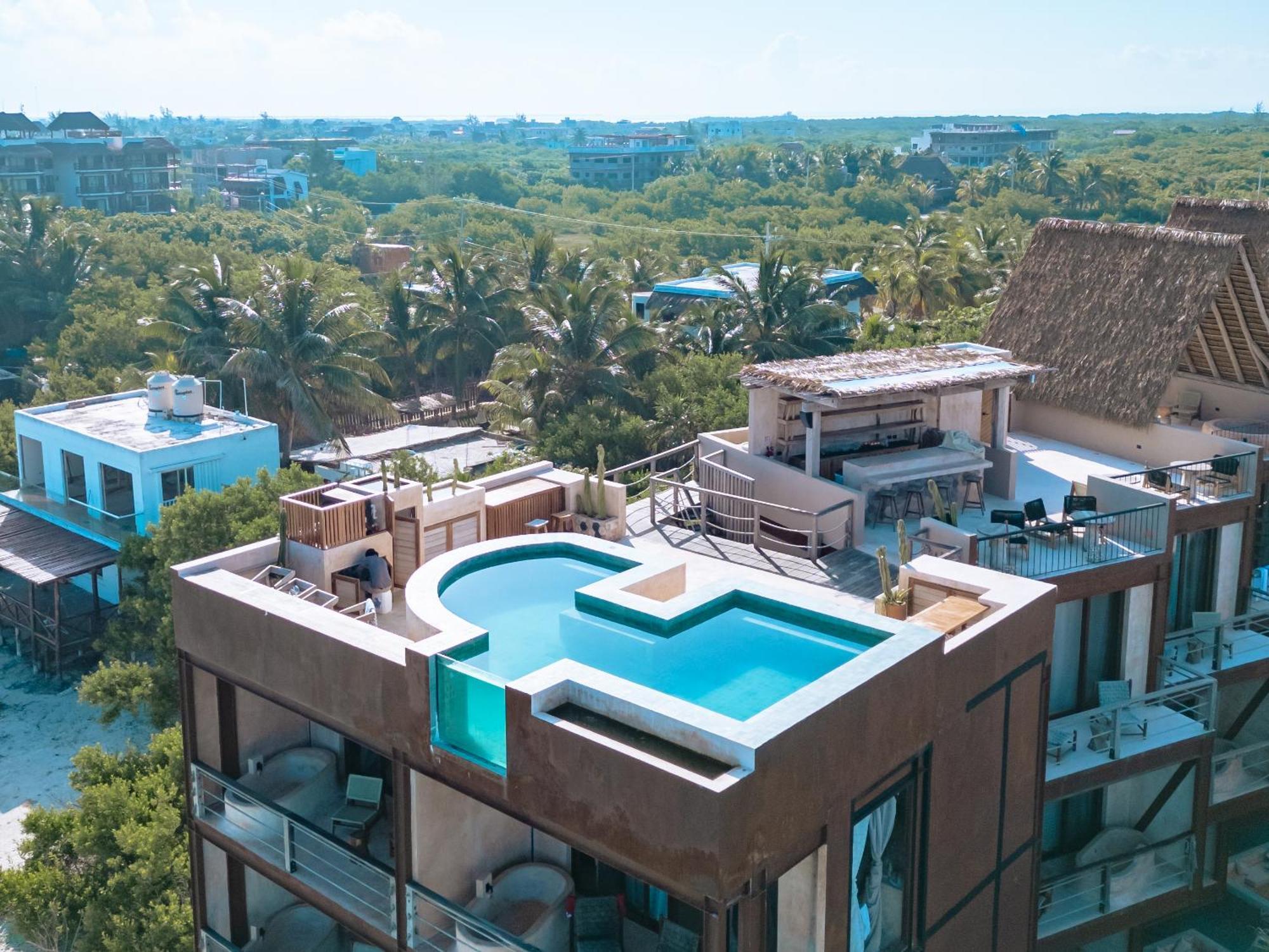 Awa Holbox Hotel Boutique - Beach Front Экстерьер фото